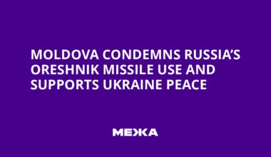 Moldova Condemns Russia’s Oreshnik Missile Use and Supports Ukraine Peace | Ukraine news