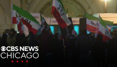 Chicago's Iranian community held protest amid unrest in Iran