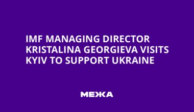 IMF Managing Director Kristalina Georgieva Visits Kyiv to Support Ukraine | Ukraine news