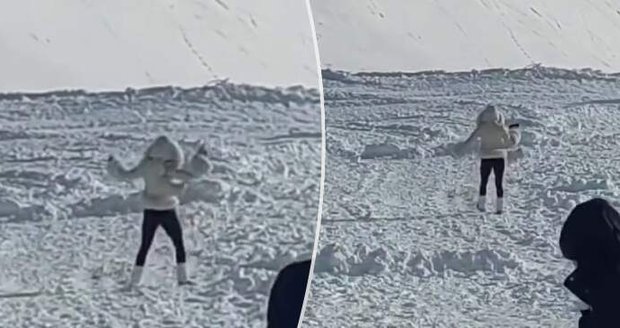 Nevhodně oblečená turistka v Tatrách sotva dokázala jít: Kožíšek, kabelka a telefon