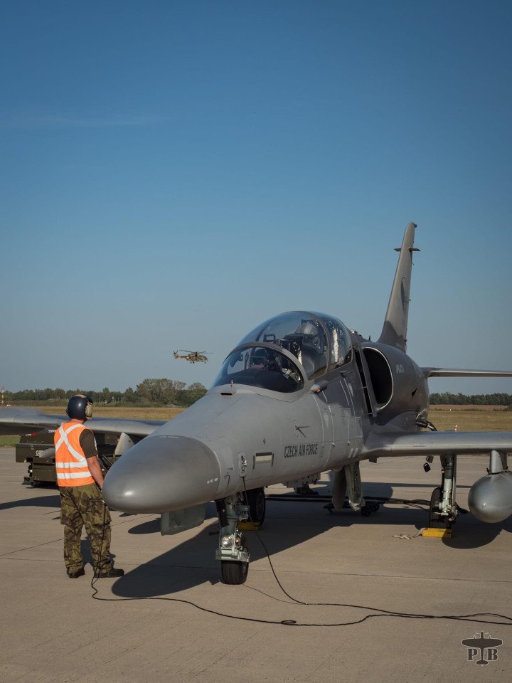 A Czech L-159 on the ground during pre-flight preparation. (Photo: Open source) A Czech L-159 on the ground during pre-flight preparation. (Photo: Open source)