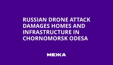Russian Drone Attack Damages Homes and Infrastructure in Chornomorsk Odesa