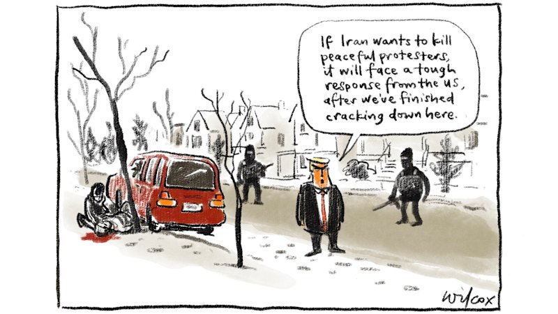 The arguments for and against royal commission cartoon