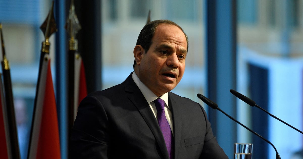 Egypt's El Sisi warns forced removal of Palestinians from Gaza would lead to migrant influx in Europe