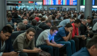 Netherlands Faces New Travel Chaos With Thousands Of Passengers Stranded As Amsterdam, London, Paris, Zurich, Madrid, And More Cancel 613 And Delay 245 Flights Amid New Disruptions From Storm Goretti