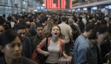 Thousands Of Passengers Stranded Across France, The Netherlands, And England as British, Air France, KLM, United, Delta And Others Cancel 168 Flights And Delay 443, Hitting London Heathrow, Paris Charles de Gaulle And Amsterdam Schiphol