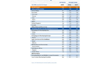 International Monetary Fund’s (IMF) World Economic Outlook Update (Image: X/IMF)