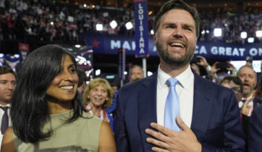 Vice President JD Vance and his wife Usha Vance say they are expecting their fourth child