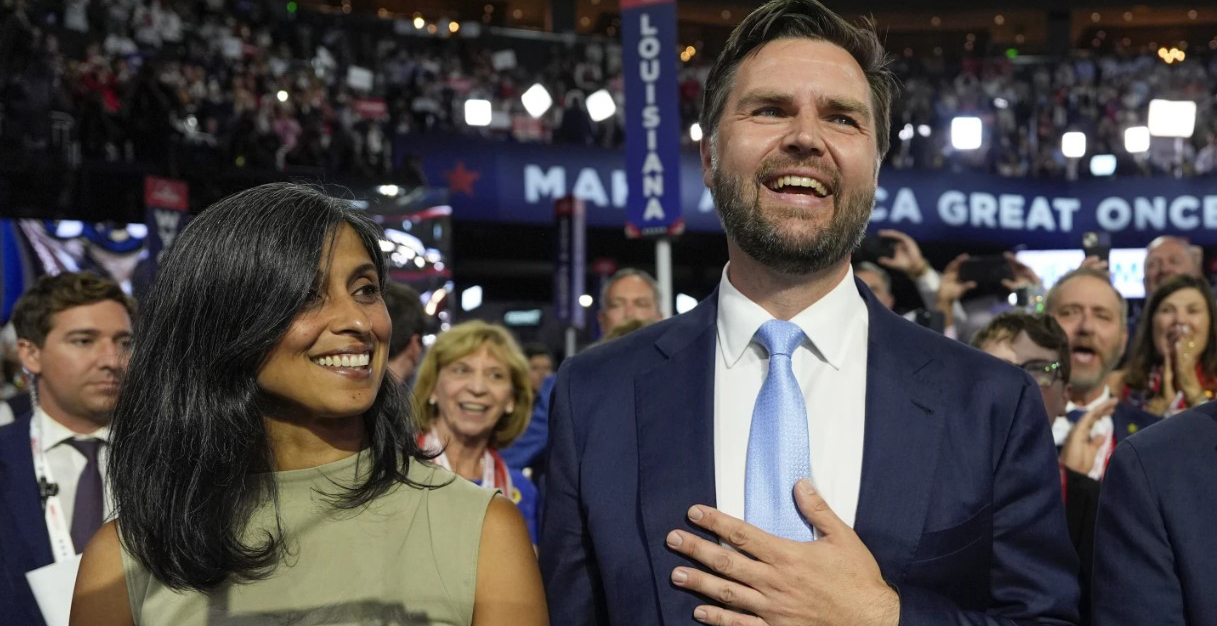 Vice President JD Vance and his wife Usha Vance say they are expecting their fourth child