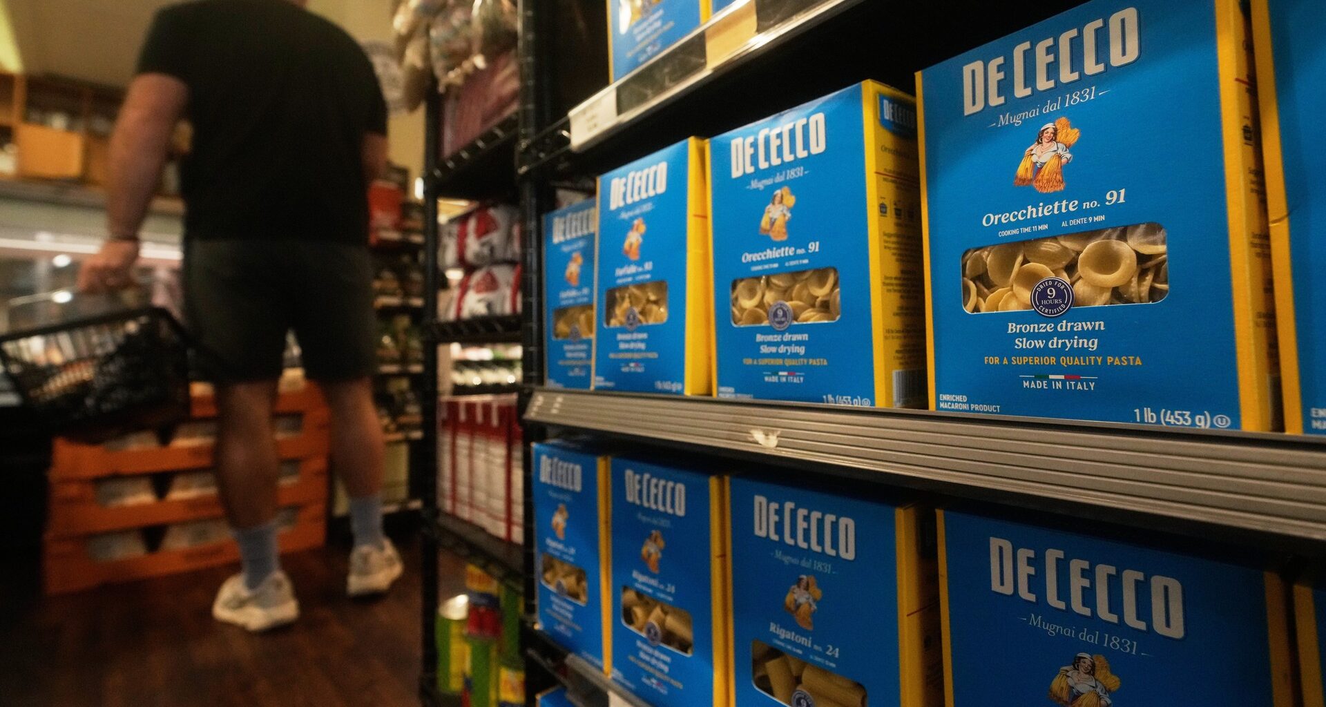 The U.S. Commerce Department slashed expected tariffs on imports of Italian pasta, which the Trump administration had previously proposed at 92% due to fears of dumping. 