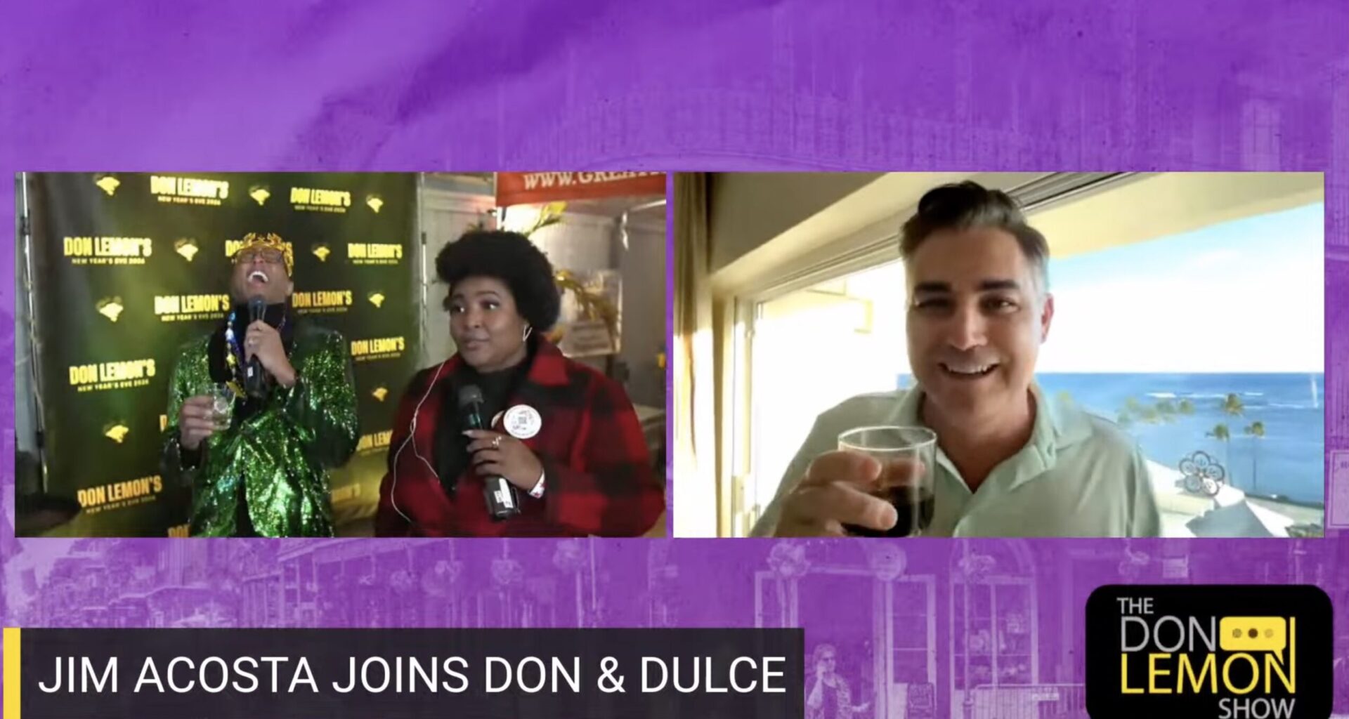 A Tipsy Jim Acosta Jokes About Pete Hegseth Being a Drunk