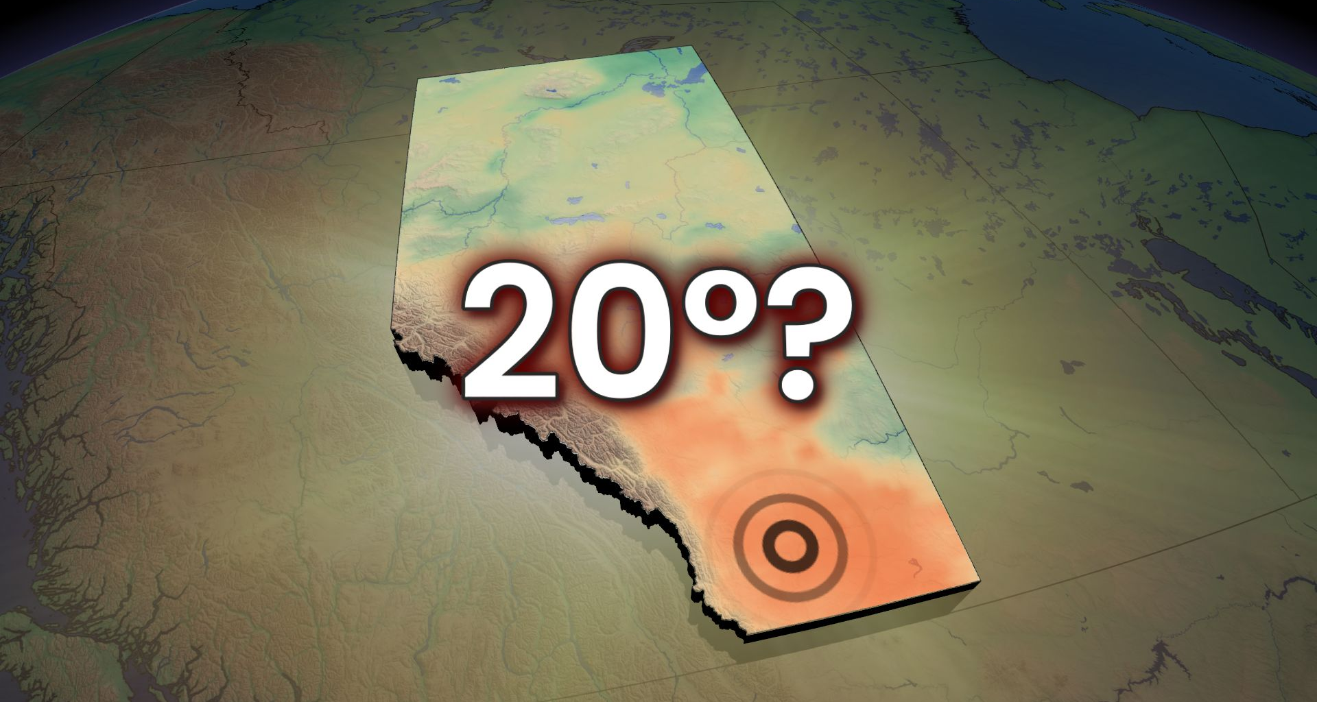 Potential for Canada's first 20°C of the year in Alberta...in January