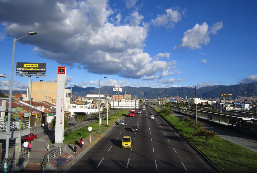 cleanest neighborhood bogota