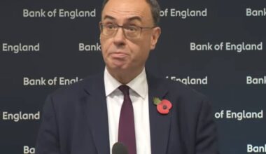 Bank of England’s Bailey warns against complacency as financial risks evolve