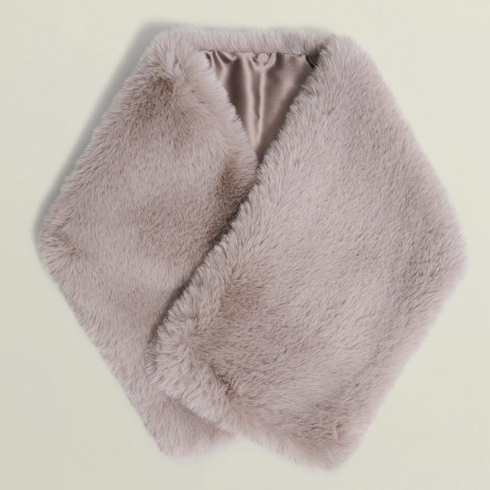 Christie Faux Fur Scarf