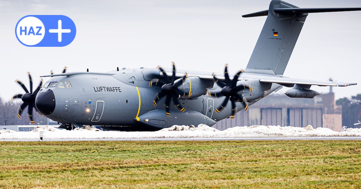 A400M aus Wunstorf fliegt deutsche Soldaten zum Nato-Einsatz