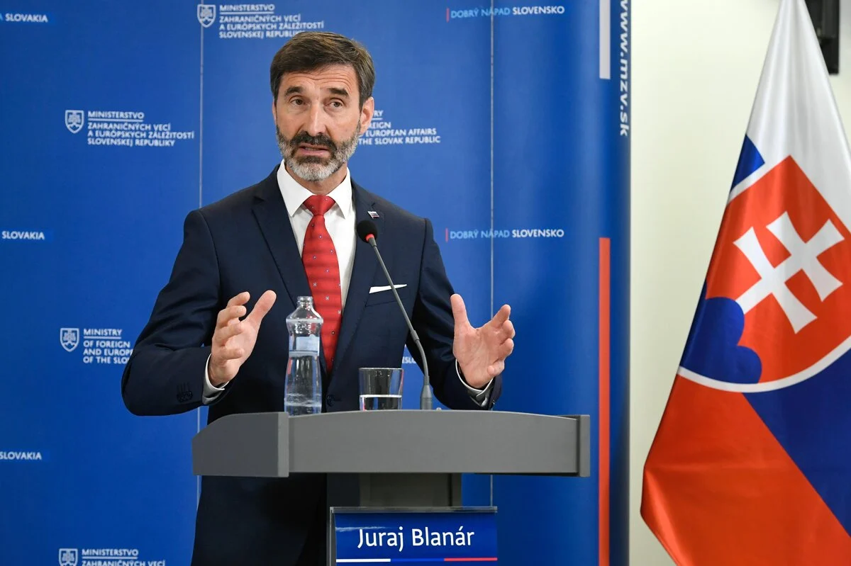 Blanár supported Denmark in relation to Greenland and thanked it for a successful presidency