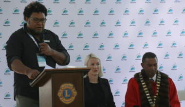 Moree Plains Australia Day ambassador Bruno Efoti delivers powerful message