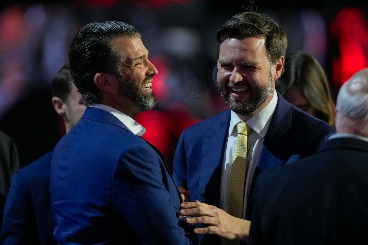 JD Vance faces threat from 'wild card' Donald Trump Jr. in 2028 presidential race