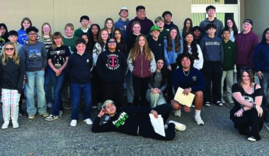 Plant Science students remake CCHS entrance