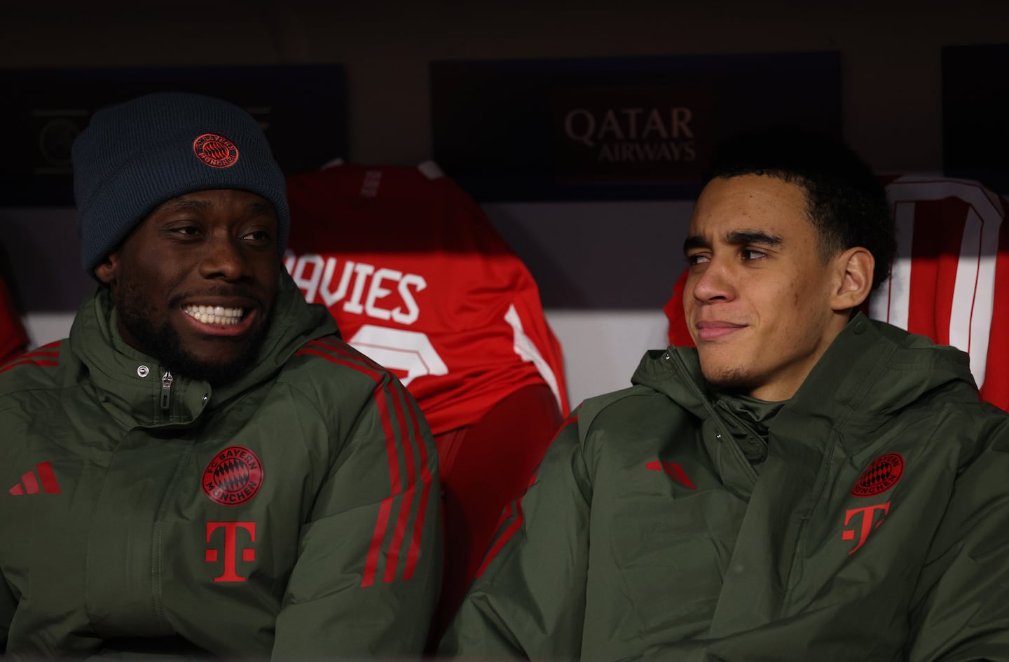 Bayern Munich stars Alphonso Davies and Jamal Musiala are both working their way back from long-term injuries.