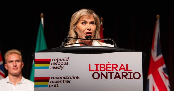 Ontario Liberals announce Bonnie Crombie will step down immediately