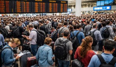 Thousands of Passengars Stranded In Europe As Netherlands, France, UK and Germany Delay 1,585 And Cancel 354 Flights, Impacting British Airways, Lufthansa, KLM And Others In Manchester, Frankfurt, Amsterdam and More