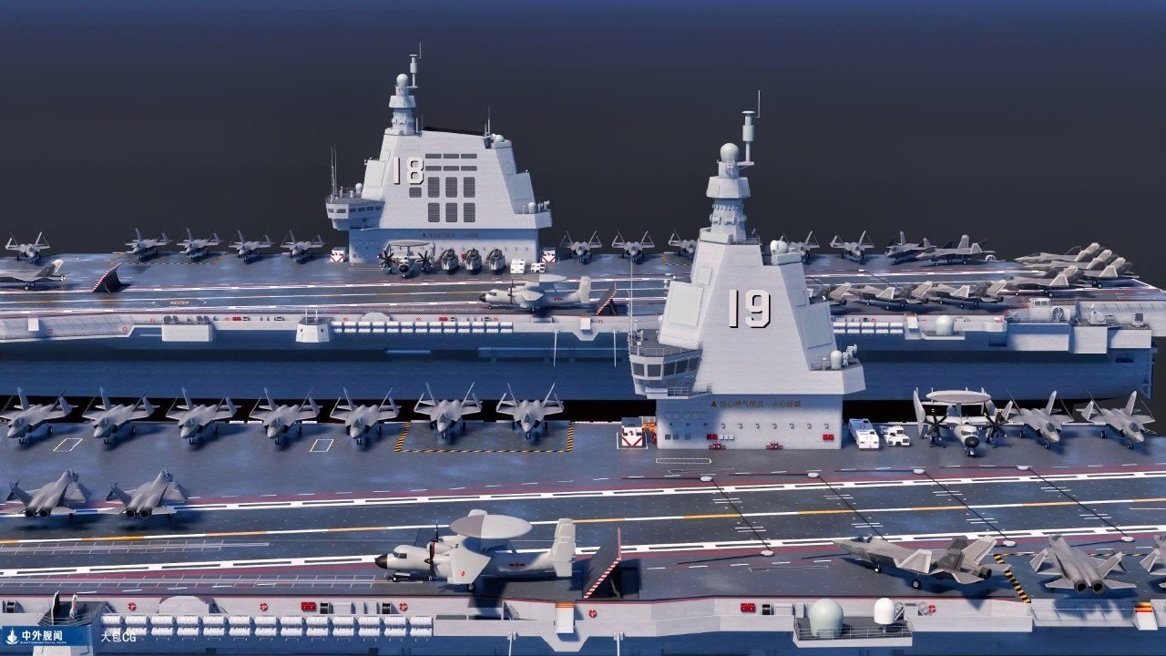 China Aircraft Carrier Models.