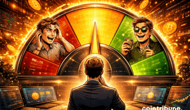 Crypto Market Sentiment Shifts As Fear & Greed Index Climbs