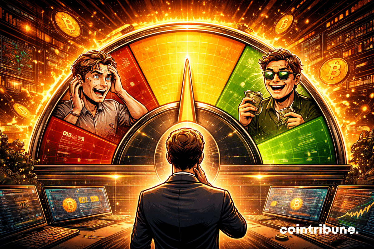 Crypto Market Sentiment Shifts As Fear & Greed Index Climbs