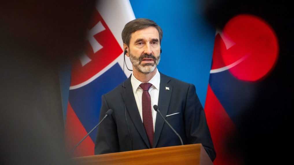 Minister zahraničných vecí Juraj Blanár.