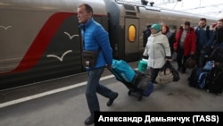 Russia's train network is the third-longest in the world and an essential mode of transport for Russians.