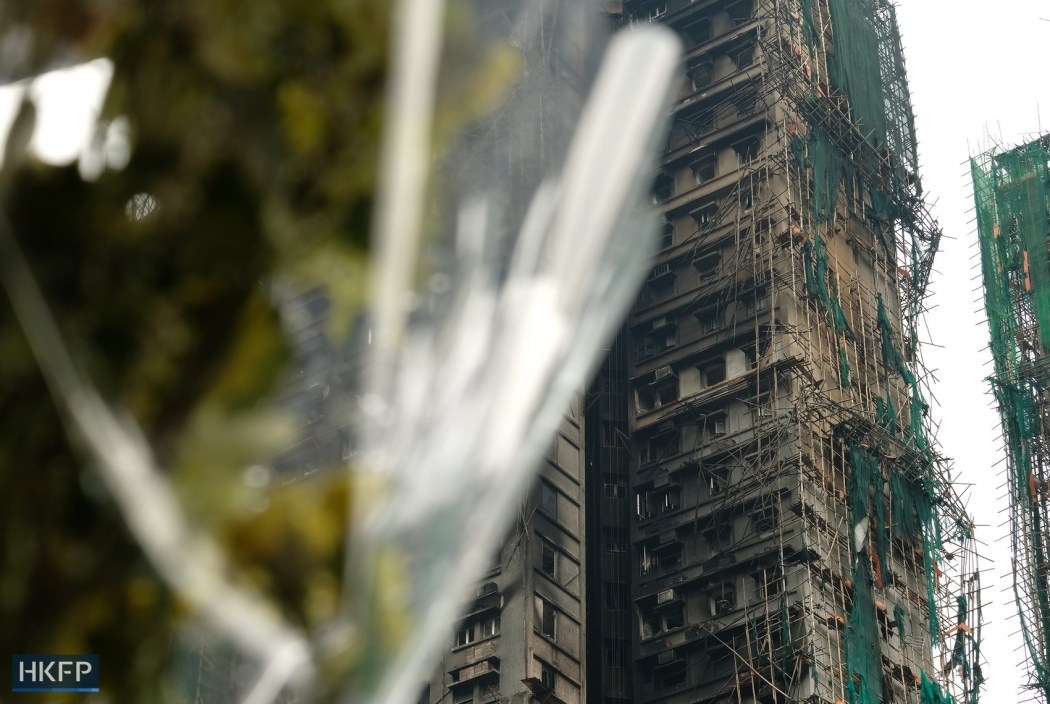 Wang Fuk Court in Tai Po on December 10, 2025. Photo: Kelly Ho/HKFP.