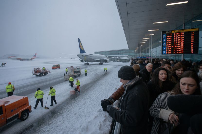 European flight cancellations