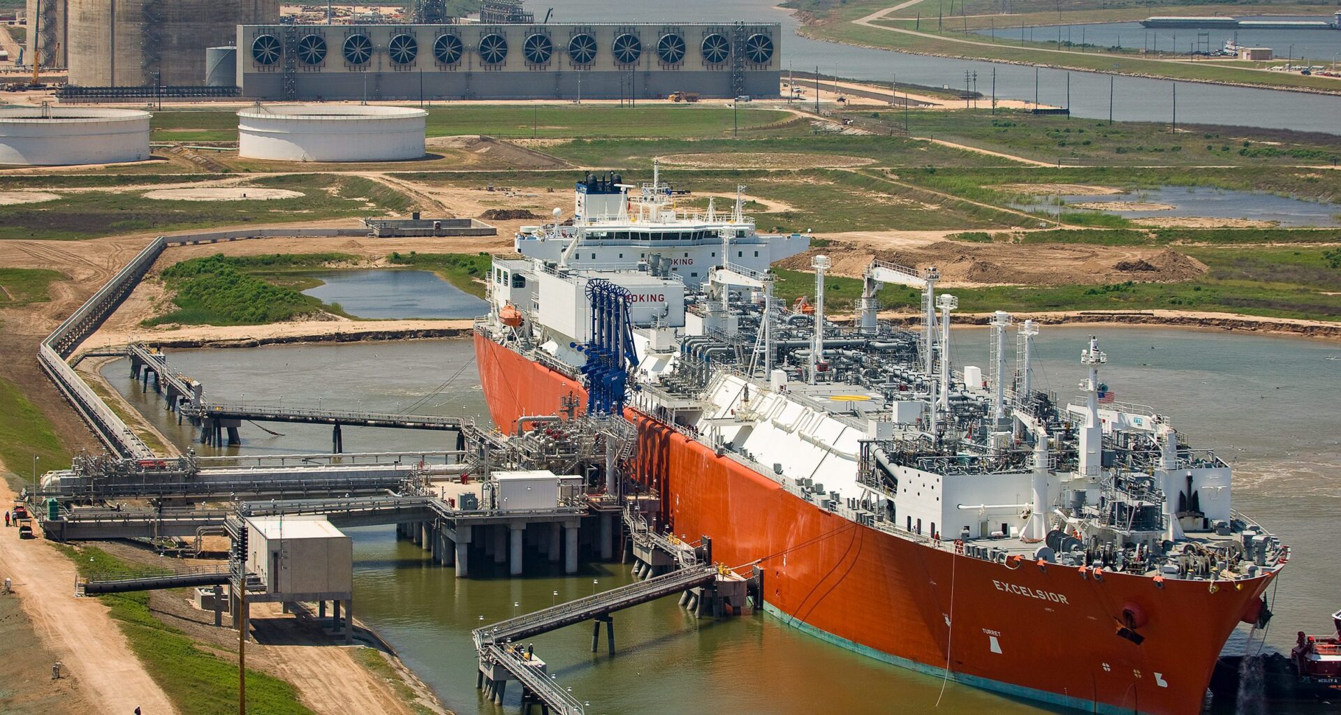 Freeport LNG Ship Terminal Texas