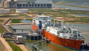Freeport LNG Ship Terminal Texas