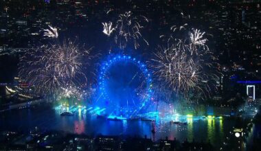 New Year latest: UK welcomes 2026 with Europe's biggest firework display in London