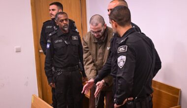 Palestinian jailed for life for stabbing Holocaust survivor to death in terror attack