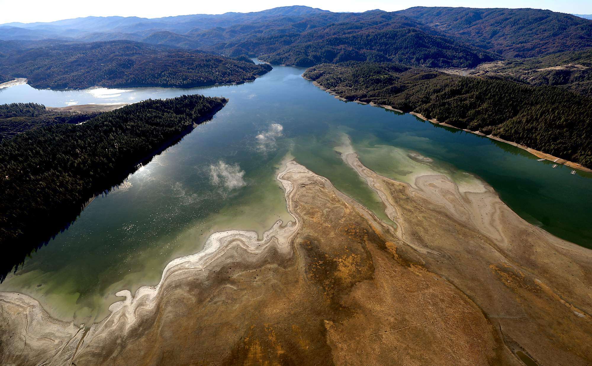 Lake Pillsbury, Dec. 13, 2018. (Kent Porter / The Press...