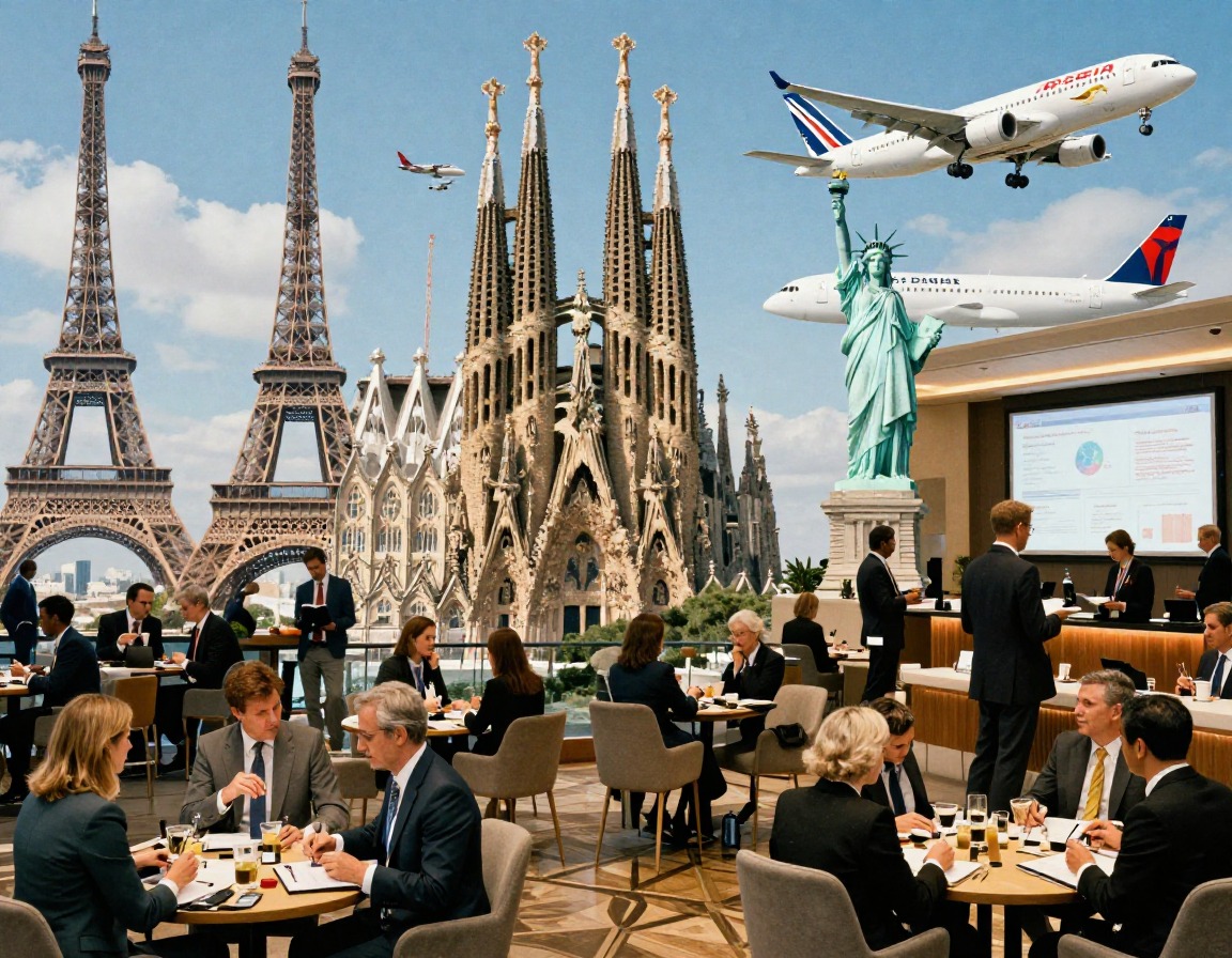 France, spain, and the u. S. Are witnessing an unprecedented tourism surge, and it