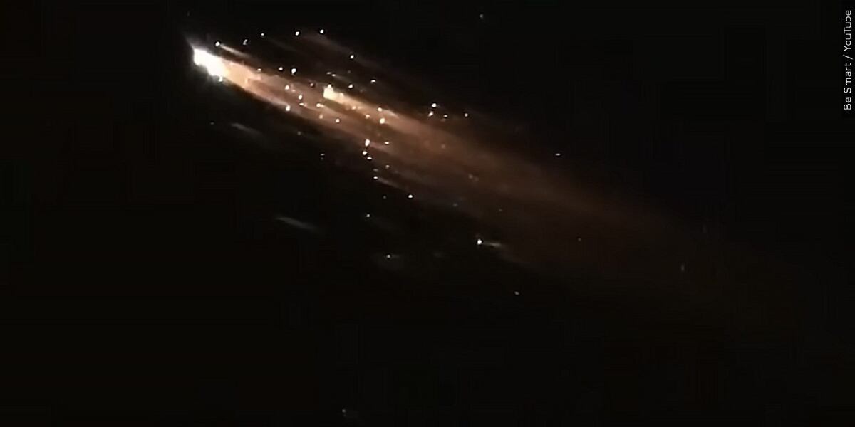 26% chance of space debris falling through airspace this year, research says