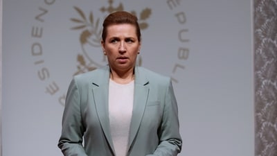 Danish Prime Minister Mette Frederiksen (AP)