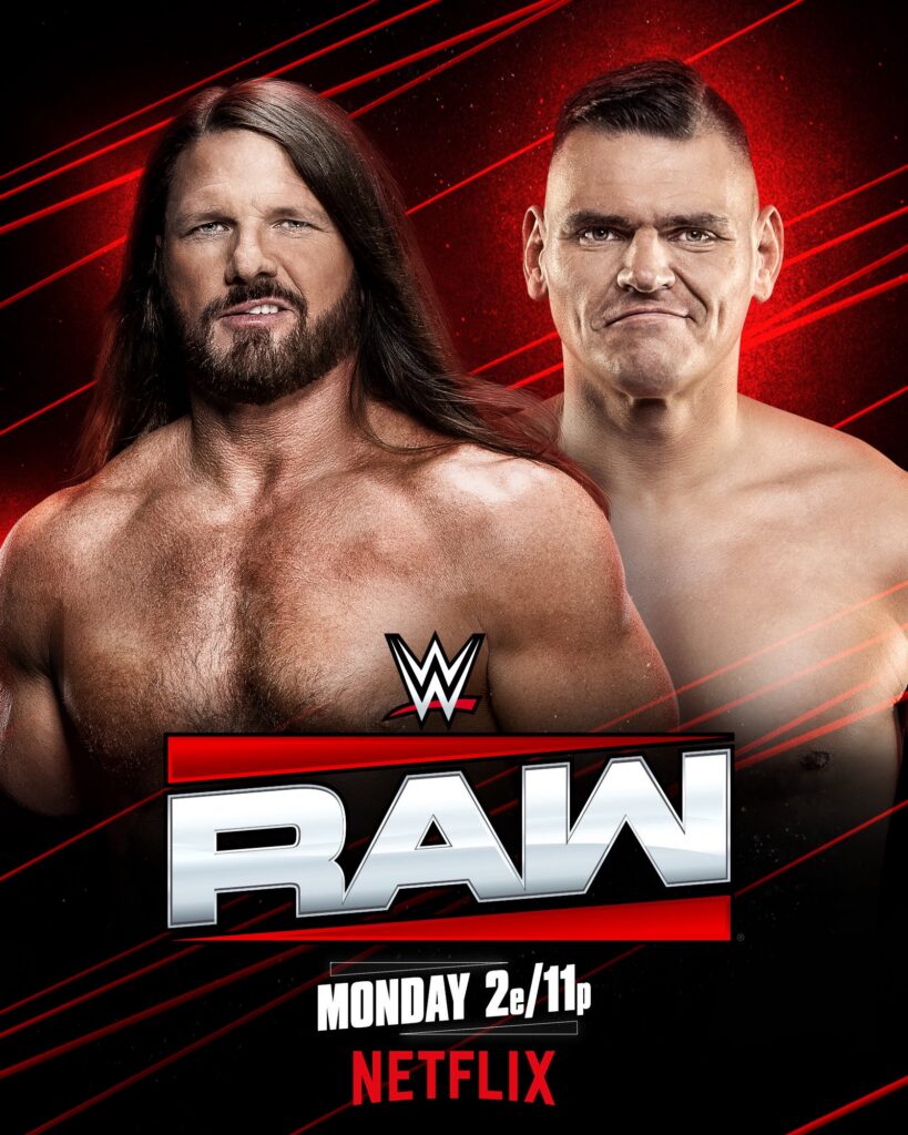 WW Raw Düsseldorf will be headlined by Gunther vs. AJ Styles