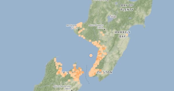 Magnitude 4.5 earthquake hits off the coast of Levin