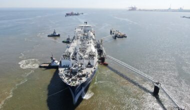 German LNG terminal operator boosts regas volumes in 2025