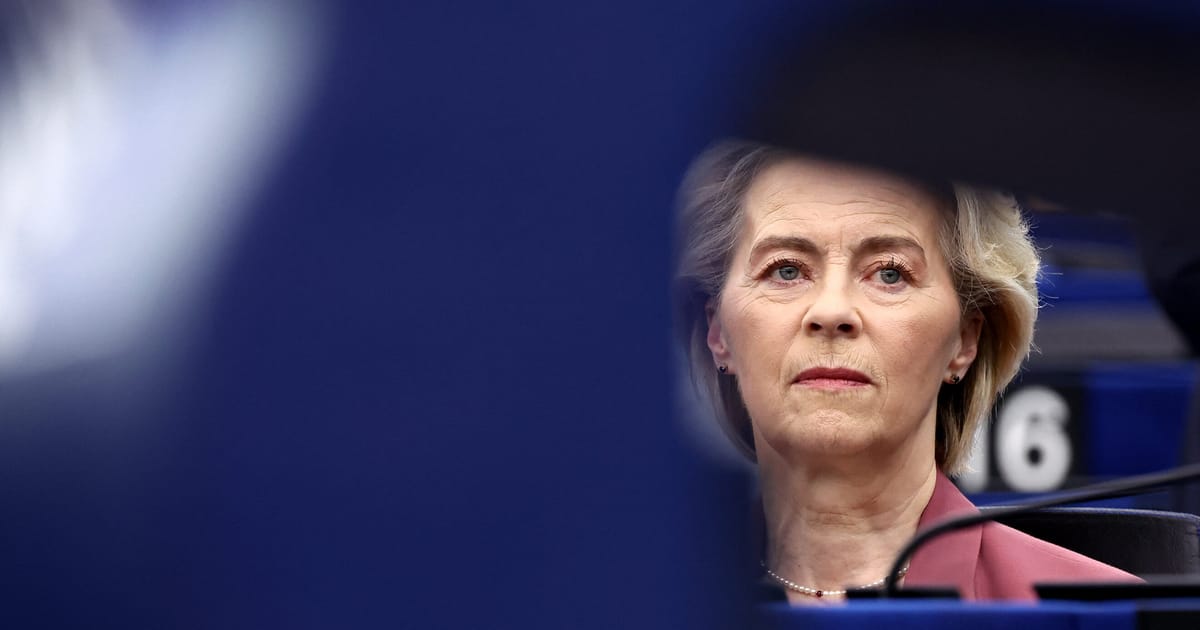 Von der Leyen slams Musk’s AI for undressing photos of women – POLITICO