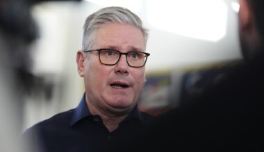 Sir Keir Starmer stands with Denmark amid U.S. proposals to annex Greenland, stressing its future belongs to Greenland and Denmark.