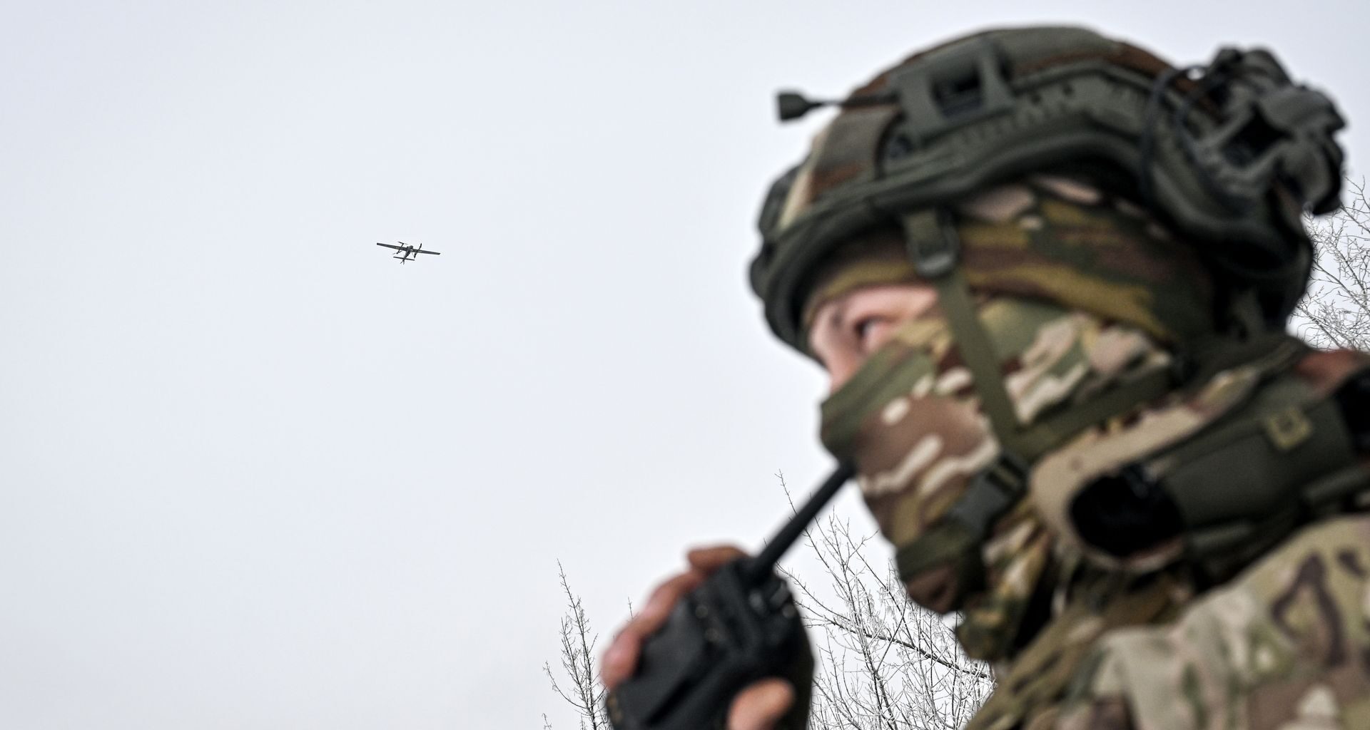 Antonov An-124 cargo aircraft is seen at Pearson International Airport in Toronto, Ontario, Canada, on Jan. 8, 2025.