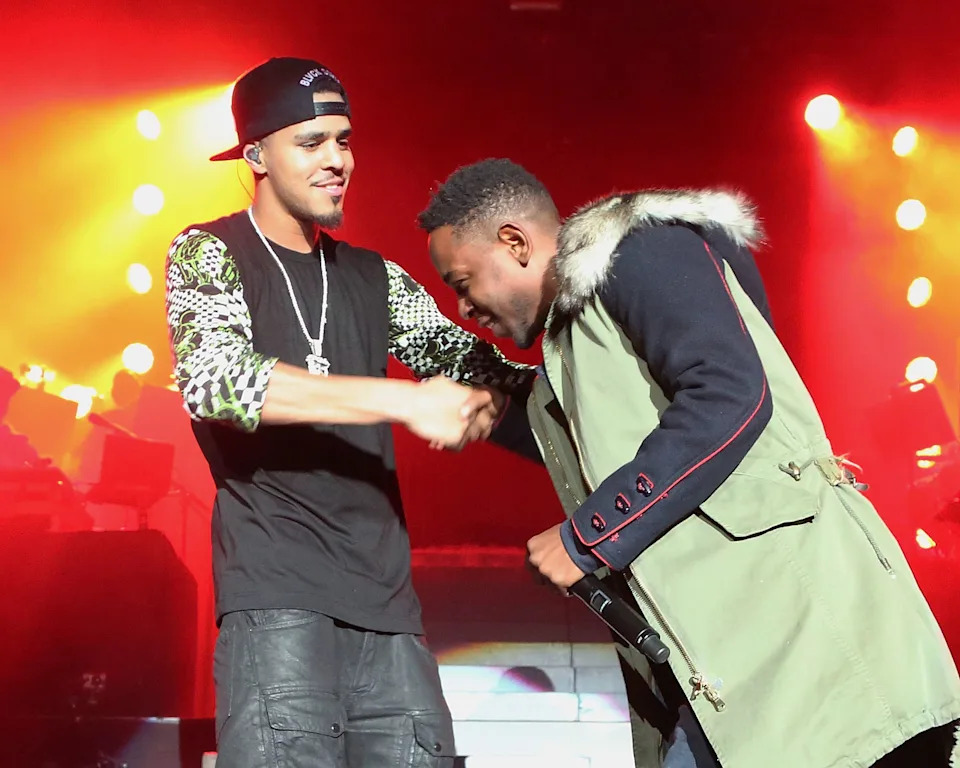 J. Cole and Kendrick Lamar.