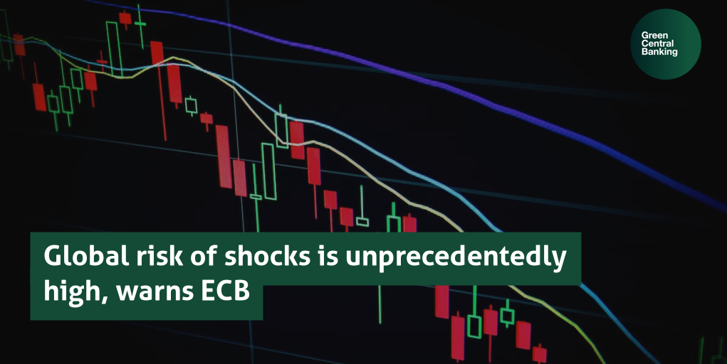 Global risk of shocks is unprecedentedly high, warns ECB
